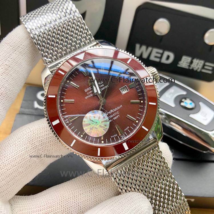 Copy Breitling Heritage II B20 Stainless Steel Red Dial Watch Copy Breitling Heritage II B20 Stainless Steel Red Dial Watch